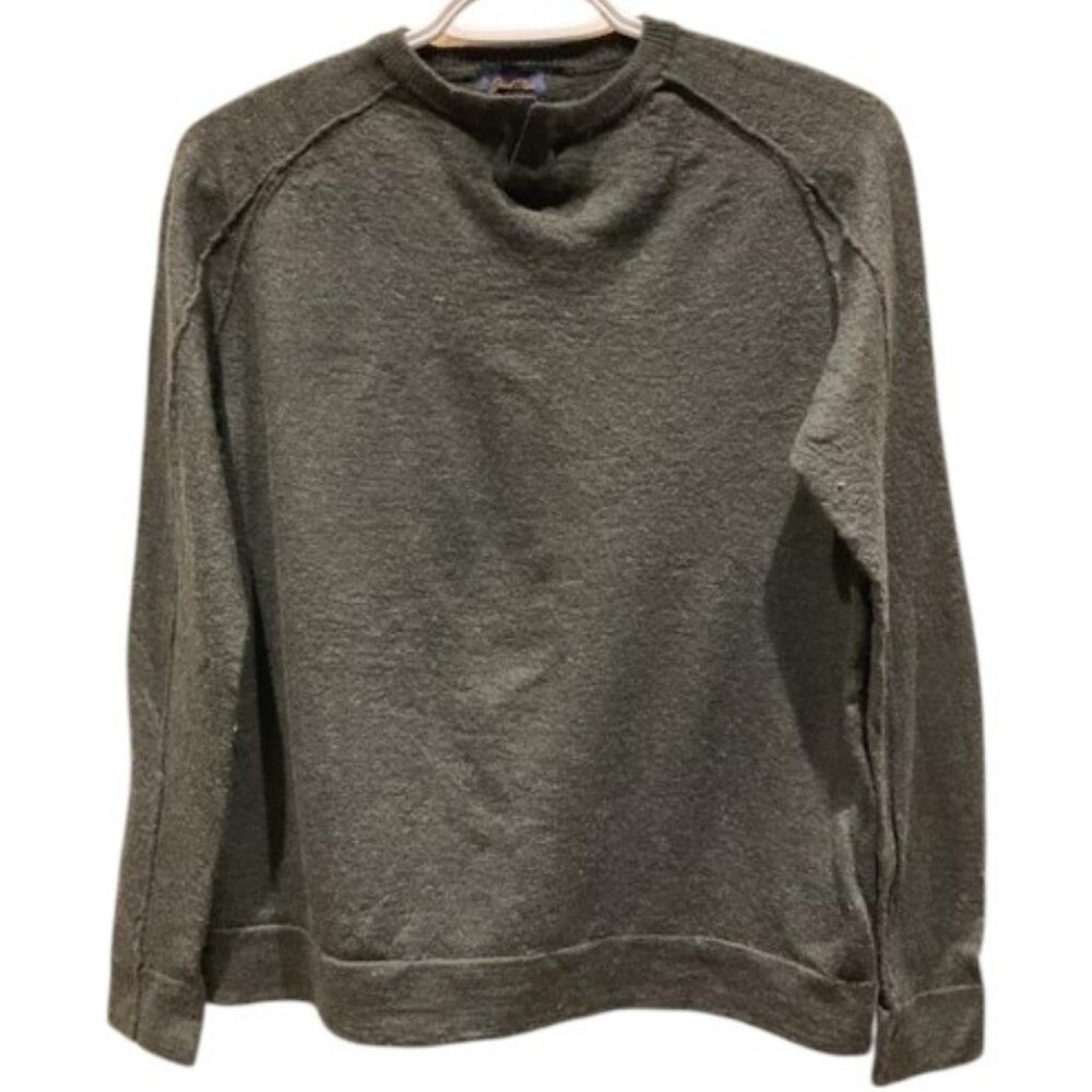 Good Man moss green wool/cashmere blend sweater size L (youth)